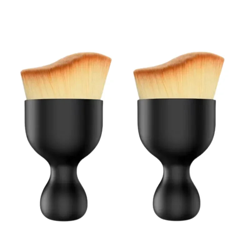 Car Vent Cleaning Soft Brush with Case Car Interior Cleaning Tool Artificial Car Brush Car Gap Dust Removal Car Detailing