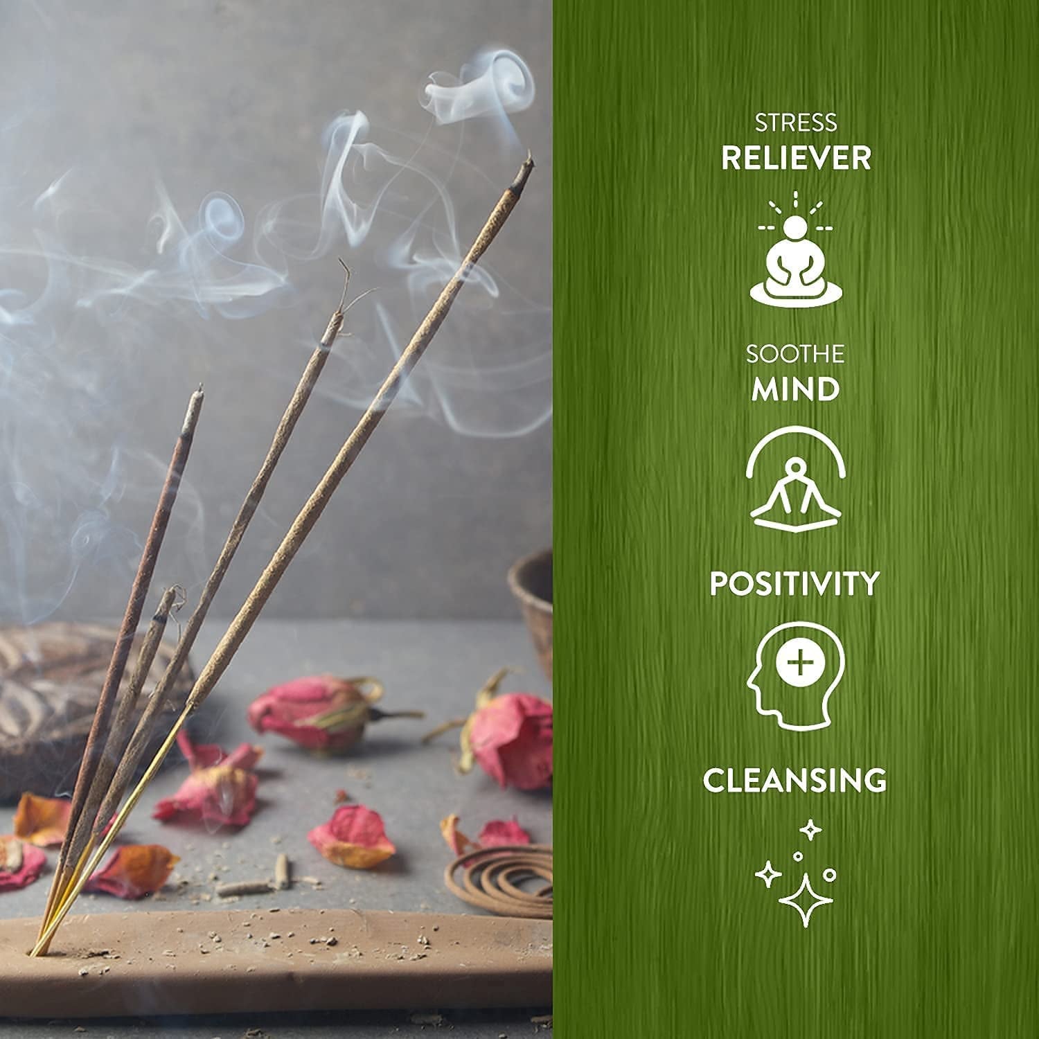 Incense Sticks - Fragrance Patchouli - 120 Sticks