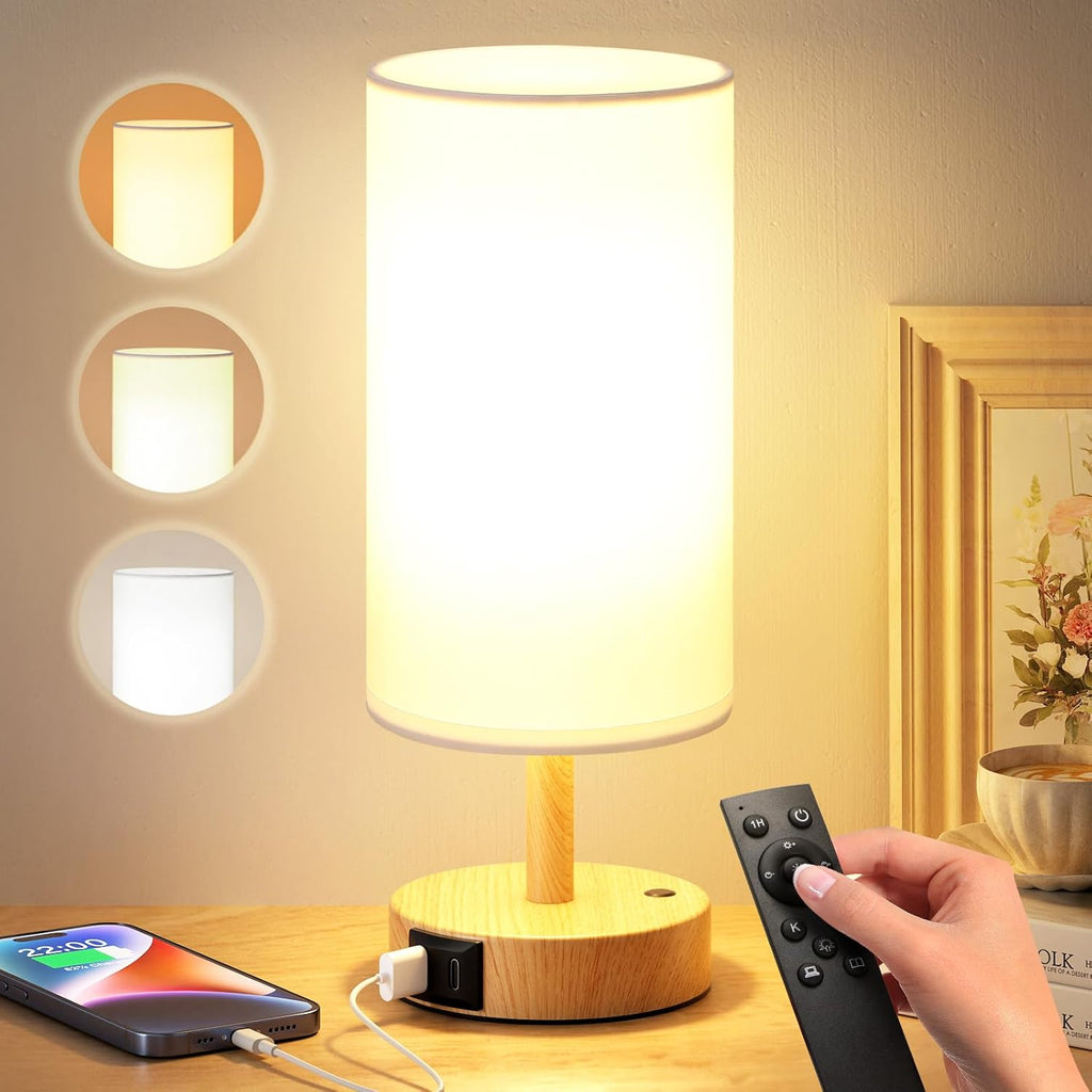 Light Therapy Lamp 10000 Lux - Full Spectrum Sunlight Lamp, Happy Light for Seasonal Mood Boost - CRI 96+ Sun Lamp for Windowless Office, Reading, Shift Workers - Remote & Timer